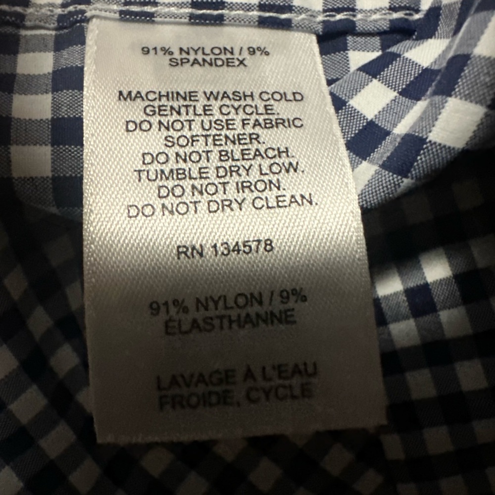 Vineyard Vines Long Sleeve Button Down Shirt Boys Size Small - Picture 5 of 5
